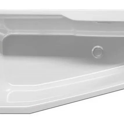 Фото №0 Встраиваемая акриловая ванна Riho Rethink Space 170х90 R со сливом-переливом, c тонким бортом