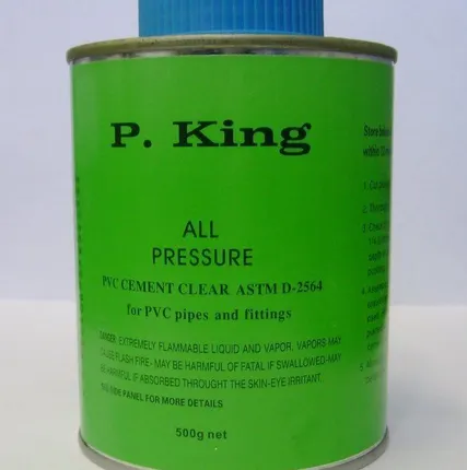 Фото №0 Клей для пвх труб P. King
