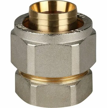 Фото №0 Переходник STOUT с внутренней резьбой 1 х32 для металлопластиковых труб винтовой