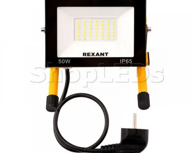 фото Neon-Night Прожектор-переноска СДО-EXPERT 50Вт 4000Лм 6500K со шнуром 2м и евровилкой REXANT