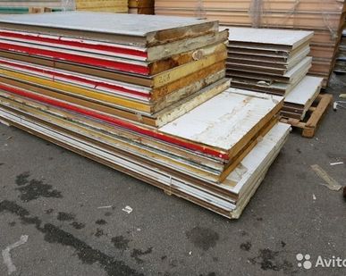 фото Сэндвич панели ппу 60 мм,2,69 м