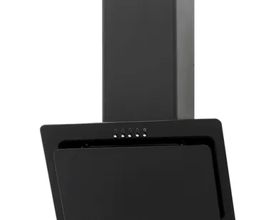 фото KRONA Наклонная вытяжка Liva 600 black PB