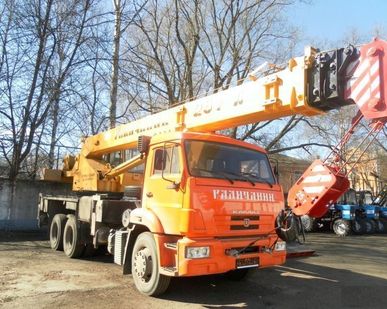 фото Погрузочно разгрузочные работы автокран