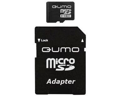фото Карта памяти Qumo microSDHC