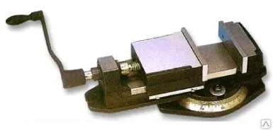 фото Фрезерные тиски модели KV-8 с поворотным основанием