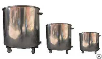 фото Передвижная дежа для лакокрасочной промышленности V= 3 м3