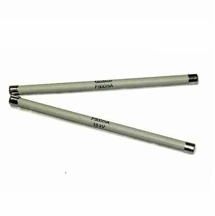 Фото №0 Предохранитель SIBA F=500мА 10кВ 187000 (8х150мм) Электрофарфор ЦБ-00000771