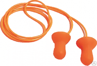 Фото №0 Беруши на шнурке в индивидуальной упаковке HONEYWELL