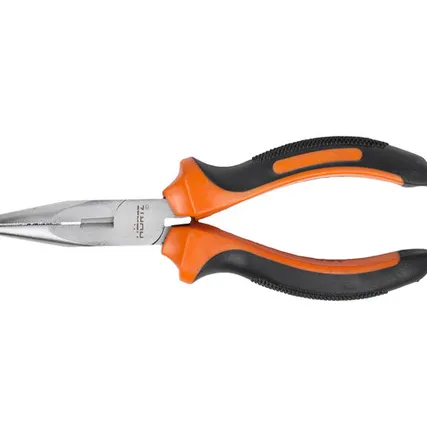 Фото №0 Плоскогубцы радиотехнические с удлиненными губками 160 сатин финиш HORTZ