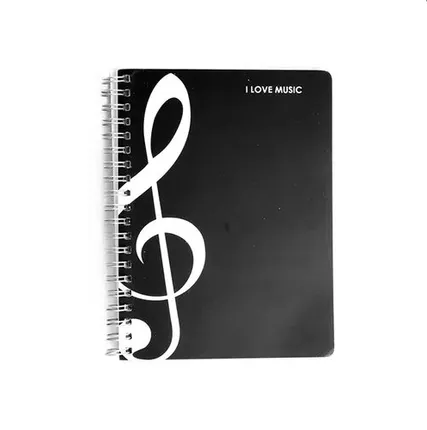Фото №0 Блокнот Rin HY-A016B I Love Music Clef - Rin