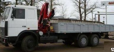 фото Fassi F150A.22 на МАЗ 6303А5 кран-манипулятор