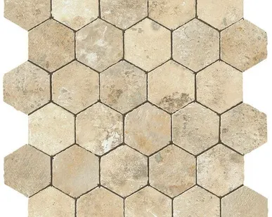 фото Atlas Concorde AIX Aix Blanc Honeycomb Tumbled (A0UA) Керамогранит