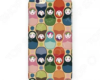 фото Чехол для iPhone 6 Mitya Veselkov «Матрешки»