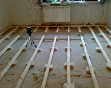 фото Укладка деревянного пола