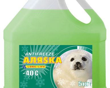 фото Антифриз Аляска green (зеленый) -40. 5 кг 5062