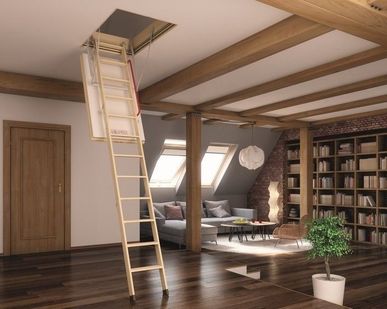фото Чердачные лестницы Velux VELTA (Велюкс)
