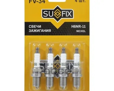 фото Свеча Зажигания (Nickel) SUFIX арт. FV34