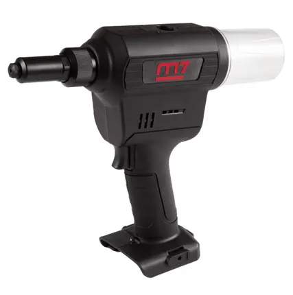 Фото №4 Заклепочник 2,4 - 6,4 мм, аккумуляторный, 18 В, без аккумулятора и ЗУ MIGHTY SEVEN DR-102