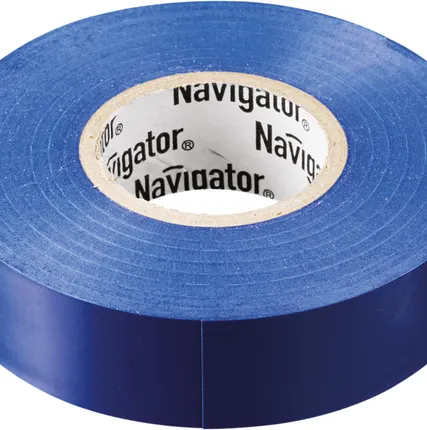Фото №0 Изолента ПВХ 15мм (рул.20м) син. NIT-B15-20/B Navigator 71107