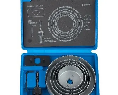 фото Набор коронки по дереву 64-127 мм Зубр Эксперт 29553-H7_z01