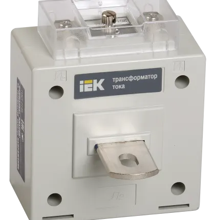 Фото №0 Трансформатор тока ТОП-0,66 150/5А 5ВА класс 0,5 ИЭК ITP10-2-05-0150 IEK (ИЭК)