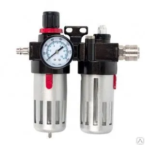 Фото №0 Регулятор давления mf-3 с лубрикатором и фильтром, разъем euro quattro elem