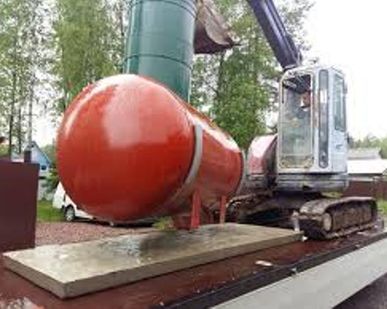 фото Газгольдер 600 литров. Автономная газификация. Доставка газа