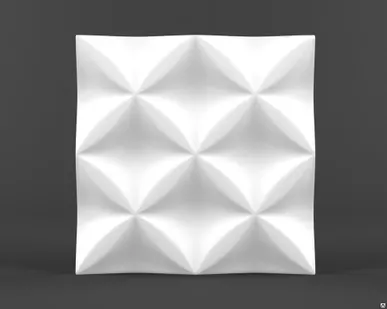 фото ГИПСОВАЯ 3D ПАНЕЛЬ PRINT – МОДЕЛЬ 016