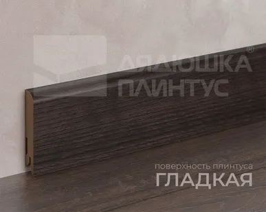 фото Лука Плинтус МДФ Лука Пл 80МДФ.2400.Point line 24011 Дуб дакота
