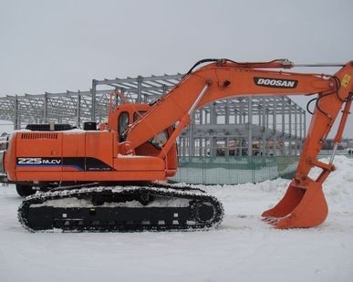 фото Аренда гусеничного экскаватора Doosan 225NLC (без ГСМ)