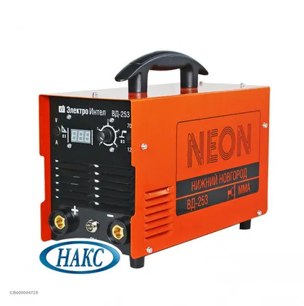 Фото №0 NEON Сварочный инвертор NEON ВД-253, НАКС