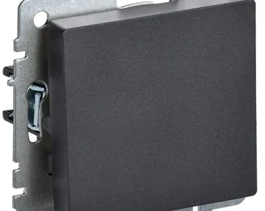 фото Выключатель 1-кл. СП BRITE ВС10-1-4-БрЧ 10А самовозвратн. черн. IEK BR-V14-0-10-K02