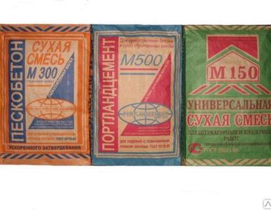 фото Сухие смеси М-150 и М-300