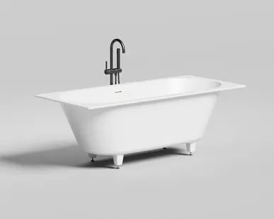 фото Ванна встраиваемая Salini S-Sense ORNELLA AXIS KIT 180x80 матовая/ДК белый 103511M