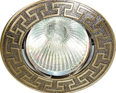 фото Софит FERON DL2008 MR16 G5.3 50W(античное золото)/20