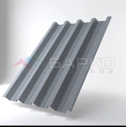 Фото №0 Профлист Н-60 -902мм(845 мм) RAL 7004 Полиэстер 0.7