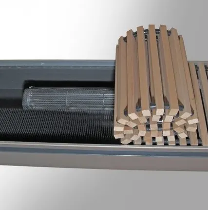 Фото №0 Конвектор внутрипольный с вентилятором БРИЗ-В 260/120/800 мм