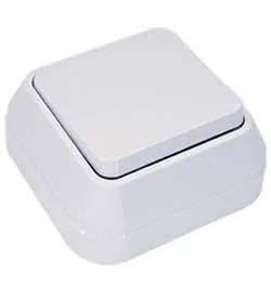 Фото №0 Выключатель 1-кл. ОП 10А IP20 бел. Makel 45101