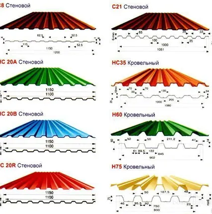 Фото №0 Профнастил в ассортименте