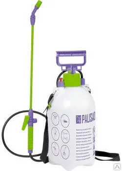 Фото №0 Опрыскиватель ручной, 7 л, с насосом, шлангом, разбрызгиватель PALISAD