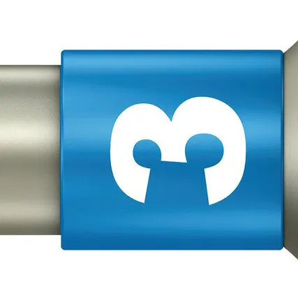 Фото №0 Бита WERA 3840/1 TS шестигранник 3/25 мм, нержавеющая сталь 071073