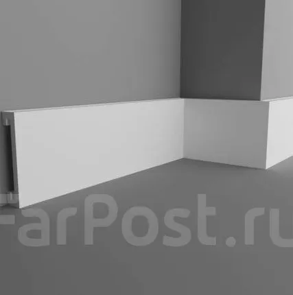 Фото №0 Плинтус из дюрополимера под покраску ARCA 70