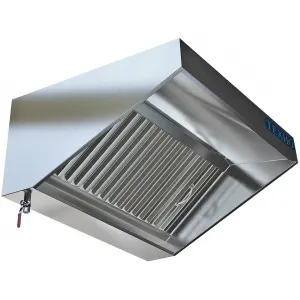 Фото №0 Зонт вытяжной пристенный Техно-ТТ МВО-1,6МСВ-1,0П с подсветкой 2 лампы