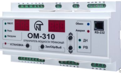 фото Ограничитель мощности трехфазный ОМ-310