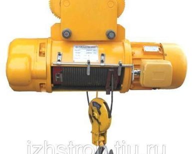 фото Тельфер электрический с тележкой CD-2.0