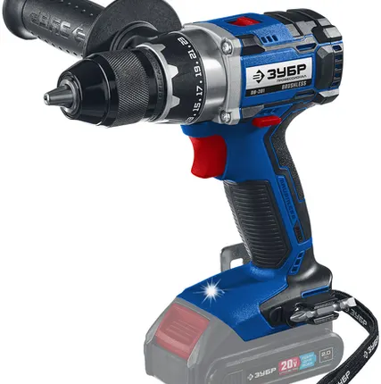 Фото №0 Аккумуляторная дрель-шуруповерт ЗУБР DB-201, без аккумулятора