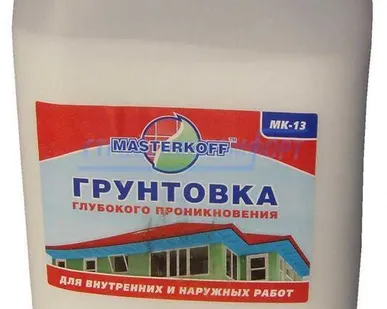 фото Грунтовка Универсальная Мастеркофф МК-13 (10 л.)