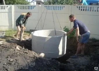фото Выгребная яма "под ключ"