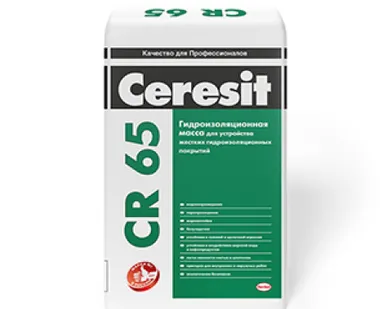 фото CERESIT CR65 Масса гидроизолирующая 25кг