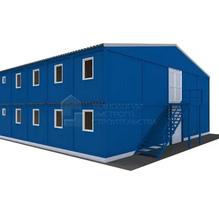 Фото №0 Двухэтажное здание модульного типа